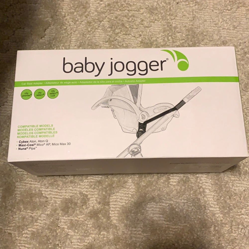 Baby Jogger Nuna, maxi cosi & cyber adapter